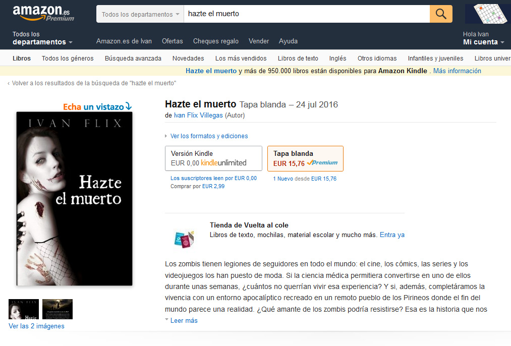 amazon hazte el muerto